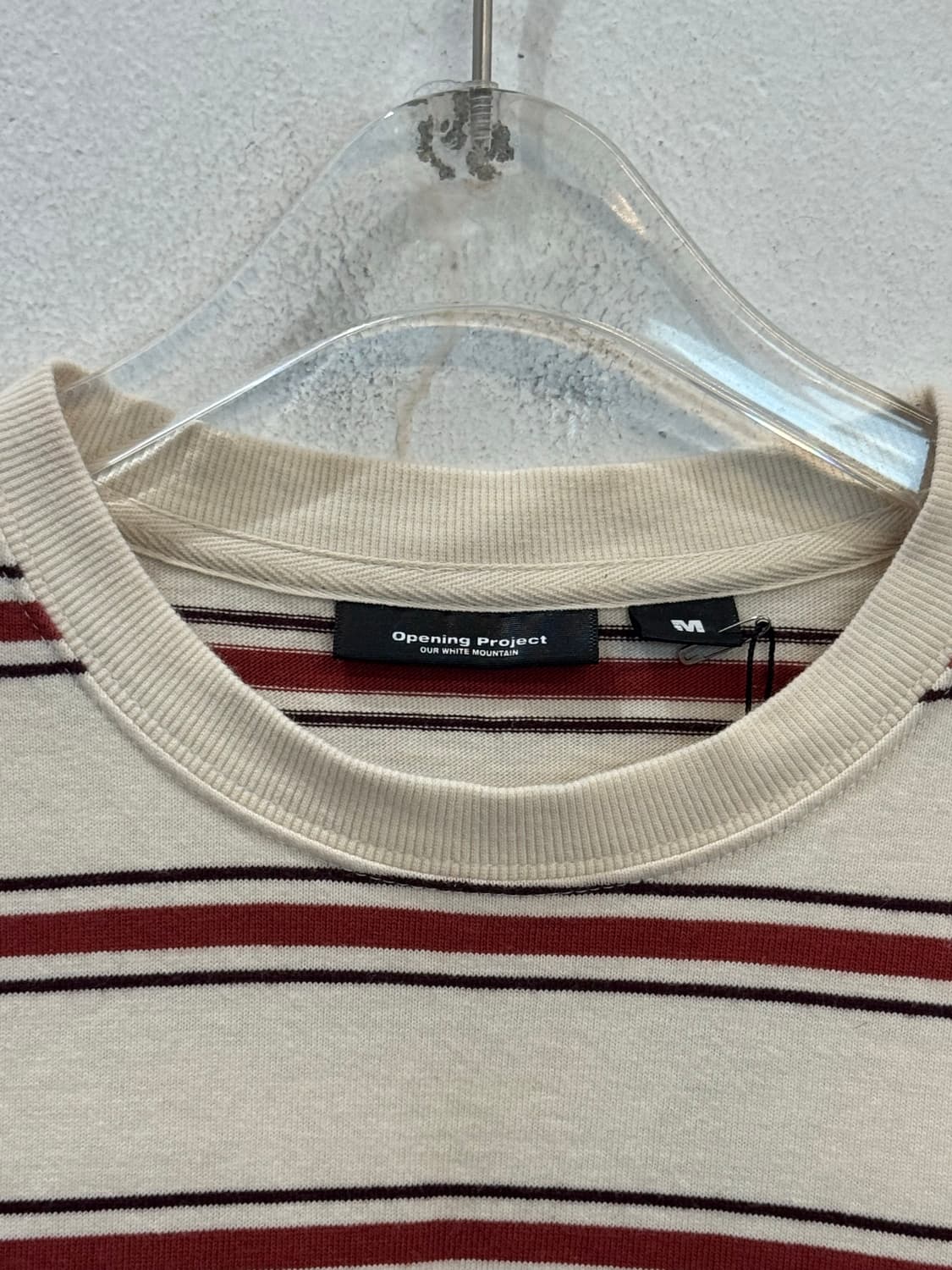 OPENING PROJECT Multi-Strip T-Shirt  상품이미지3