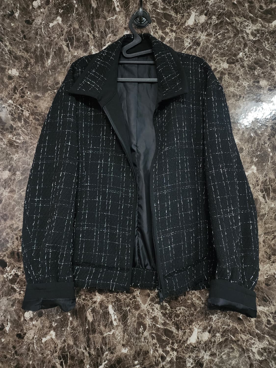 엘무드 트위드 자켓 48 사이즈 상품이미지1