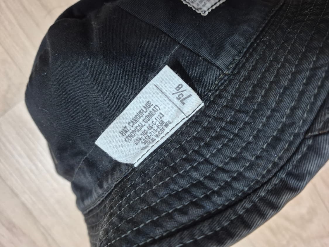 리얼맥코이 블랙 오버 다이드 타이거 부니햇 버킷 상품이미지4