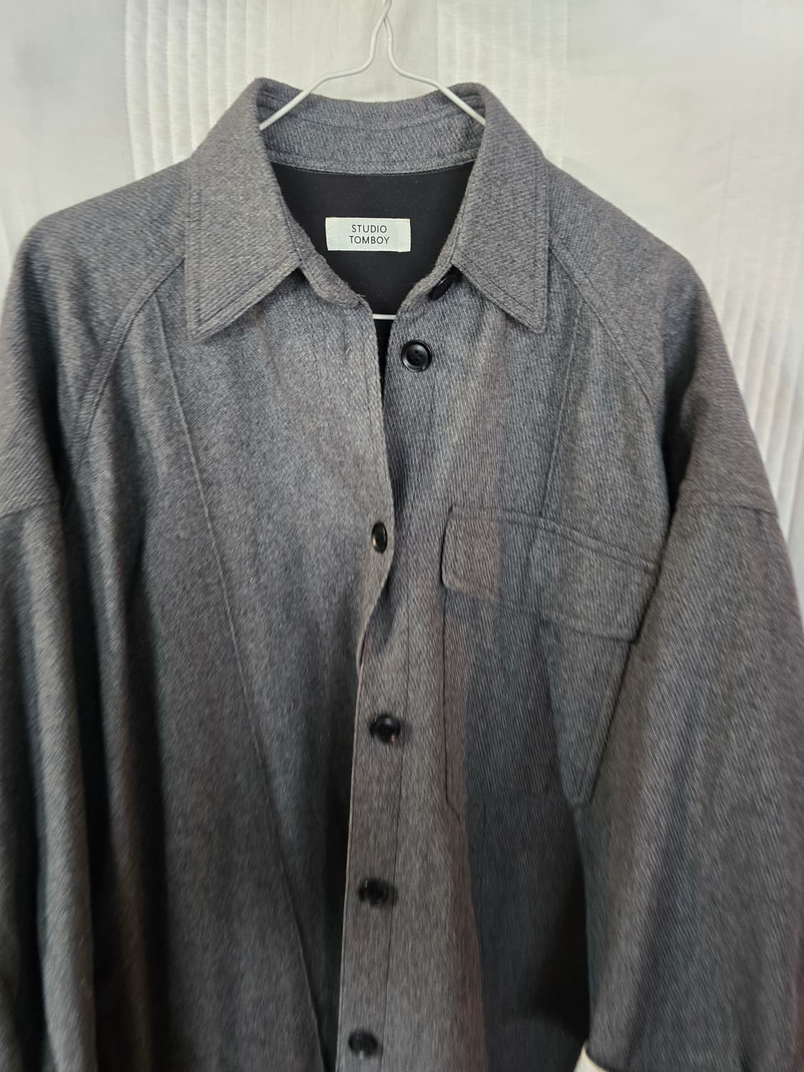 톰보이 오버핏 셔츠남방  상품이미지1