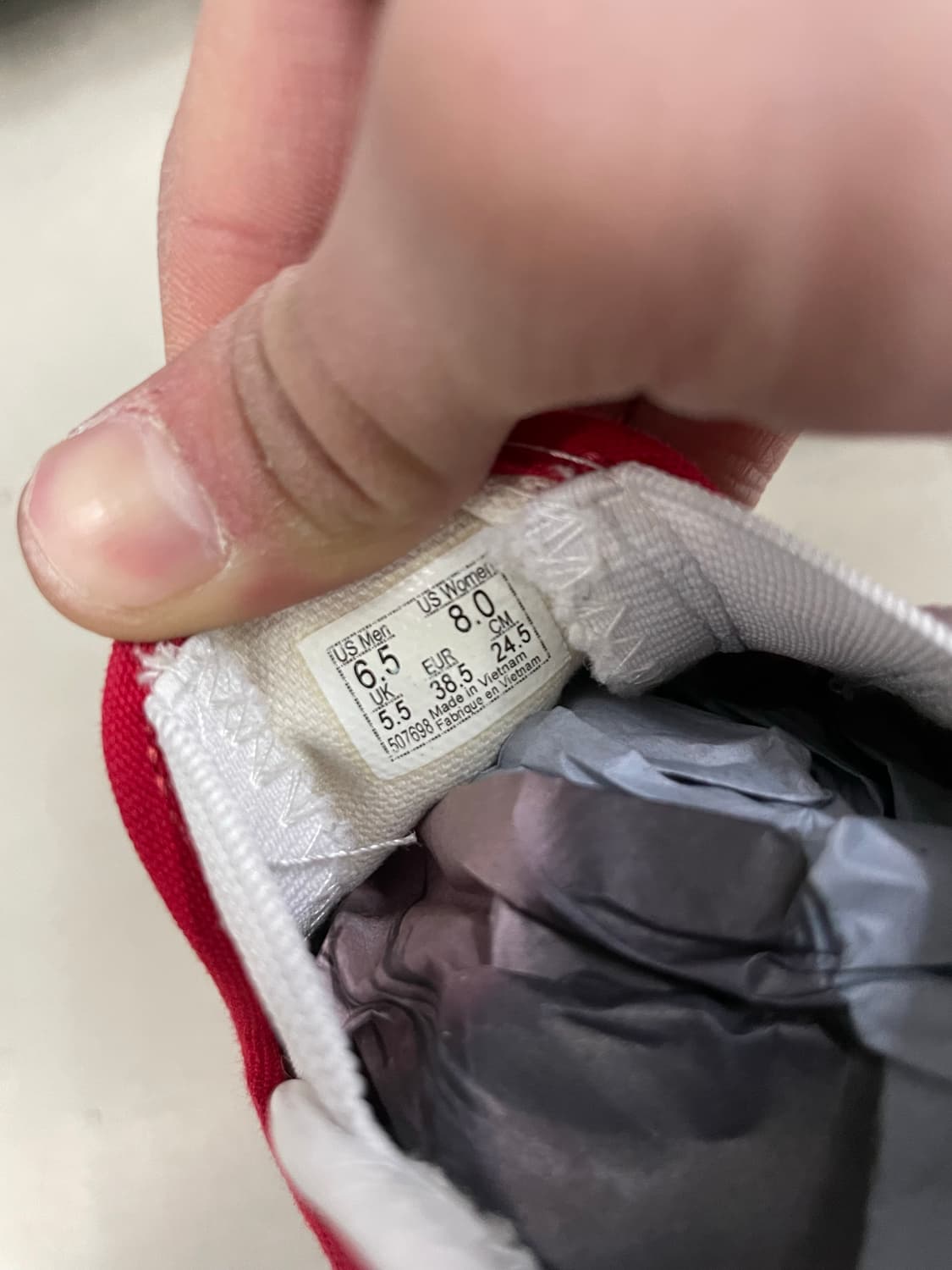 반스 클래식 슬립온 레드 245 상품이미지7