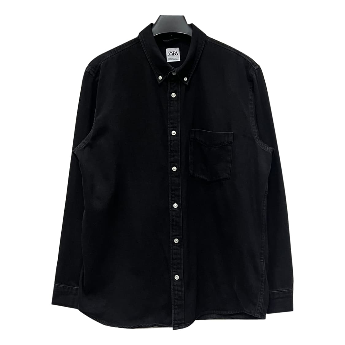 ZARA 자라 흑청 셔츠 남방 XL 상품이미지1