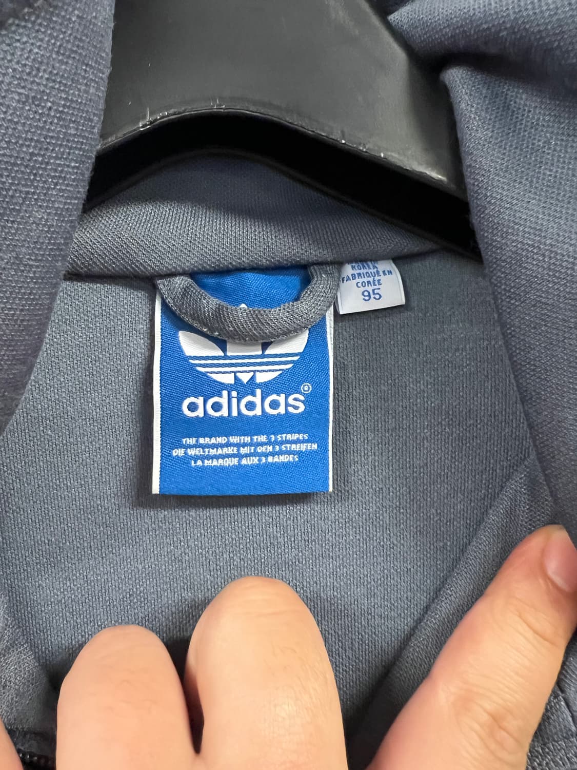 M) 아디다스 그레이 트랙탑 져지 O243 상품이미지2