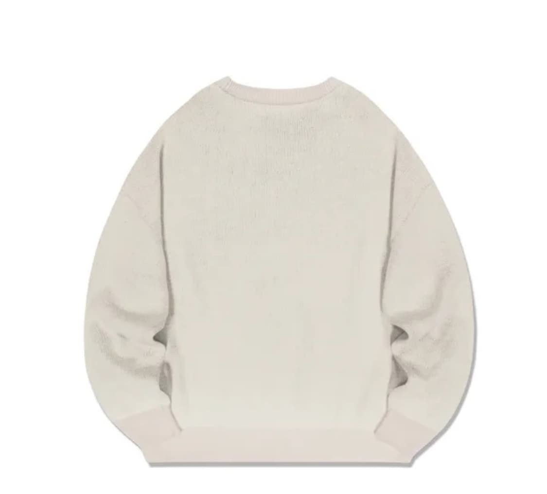 벤힛 venhit 자카드 니트 아이보리 상품이미지3