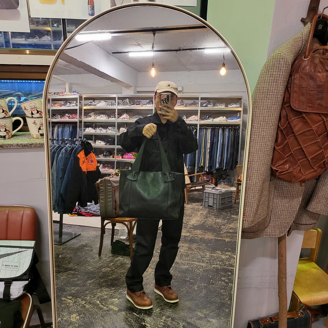 KISSIMMEE 레더 숄더백 상품이미지2