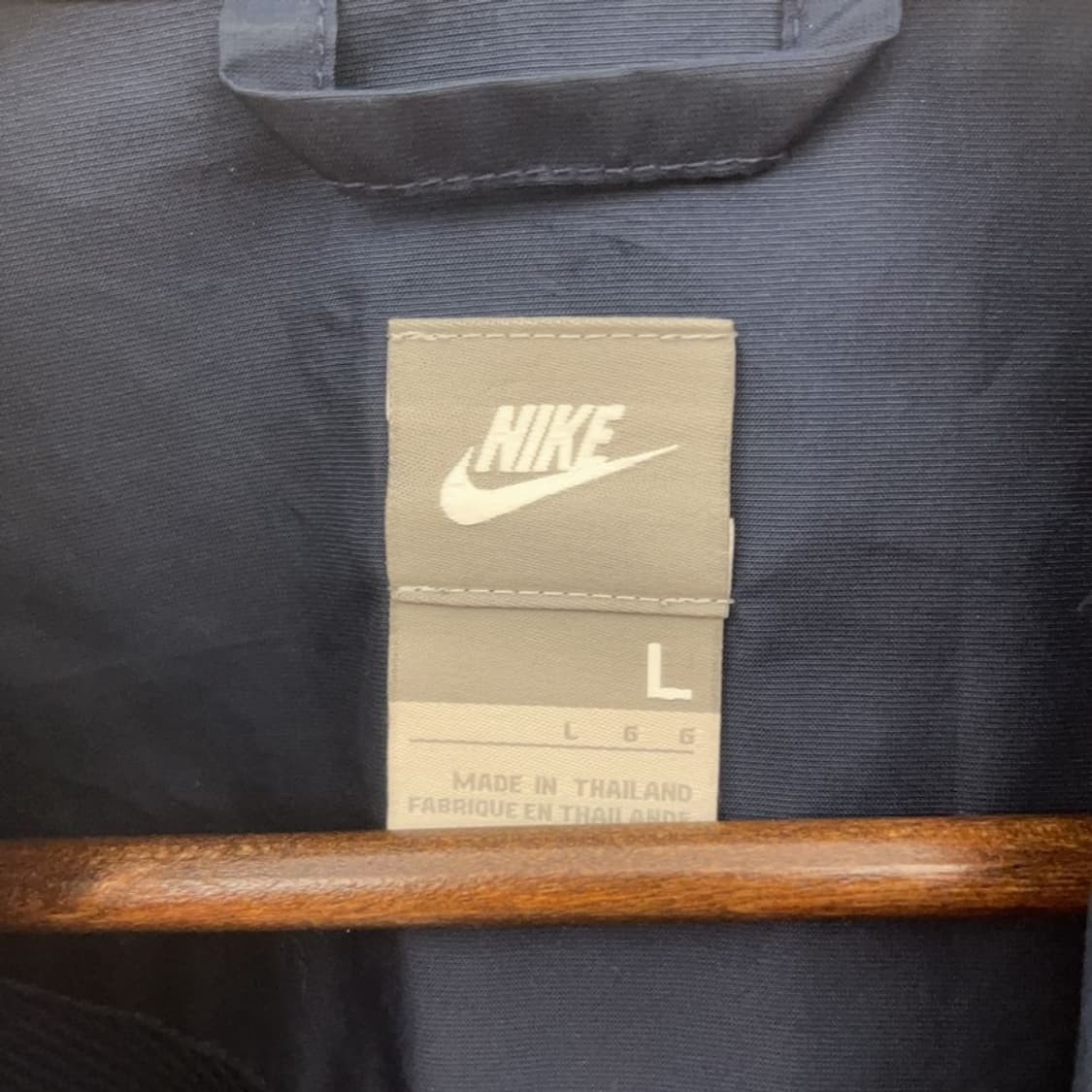 나이키 올드스쿨 레트로 파이핑 라인 바람막이 자켓 L C07524 상품이미지5