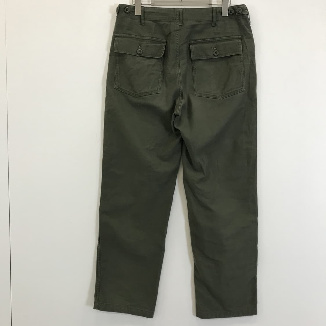 무신사스탠다드 백사틴 퍼티그팬츠 올리브 [31] 상품이미지3