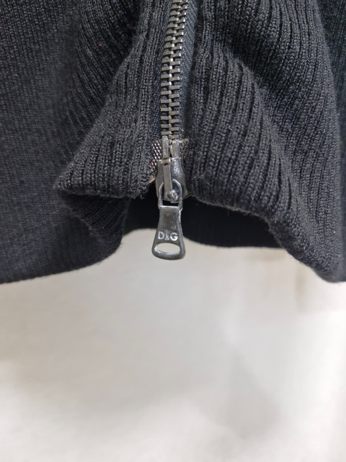 [40] 돌체앤가바나 2000s 하이브리드 레더 자켓 상품이미지7