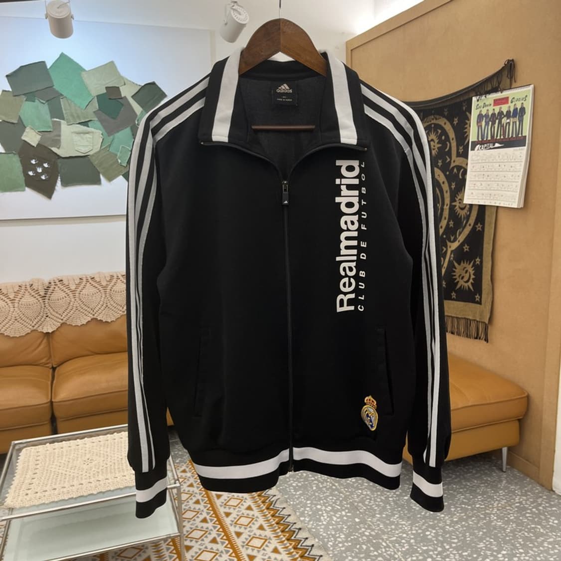 아디다스 희귀 레알마드리드 스트릿 펑크 져지 집업 95 C10836 상품이미지3