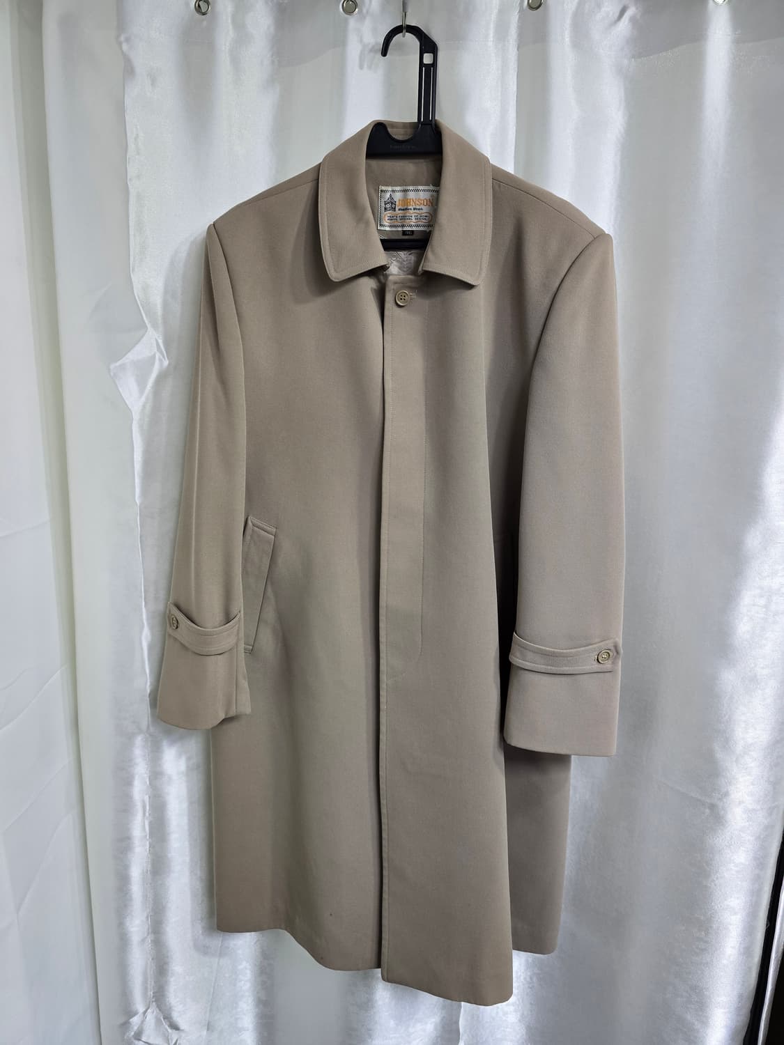 존슨 베이지색 남성 코트 (1820) 상품이미지1