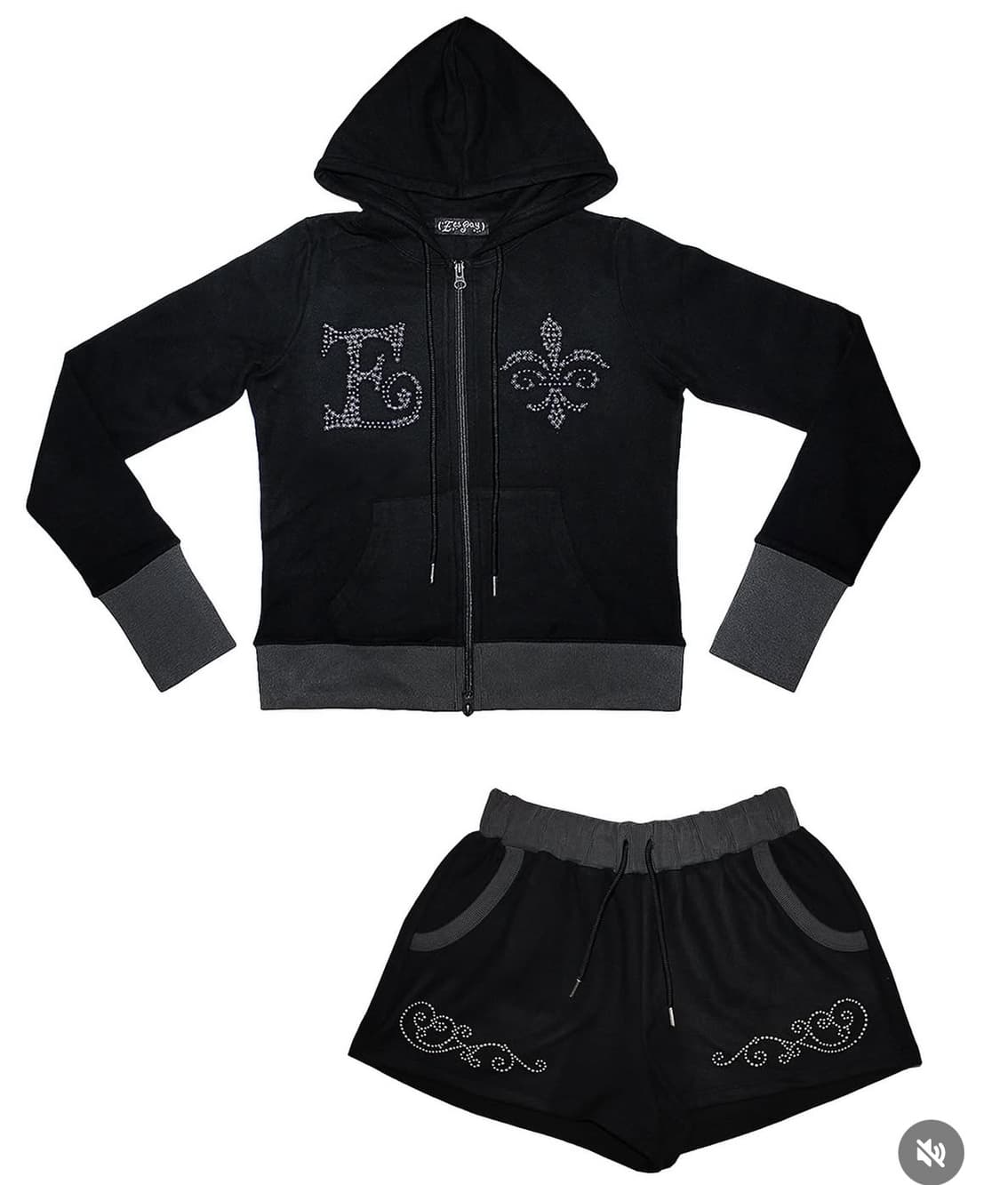 Eessay 에세이 클라우드 후드집업 블랙  상품이미지1