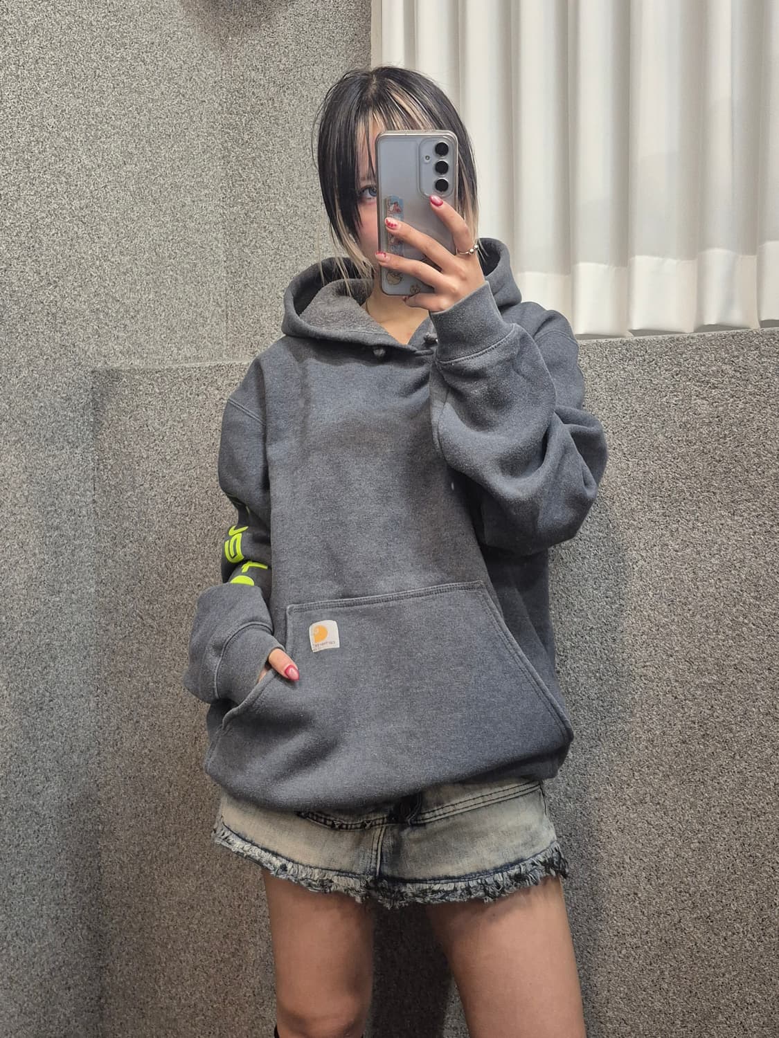 CARHARTT LETTERING HOODIE  상품이미지1