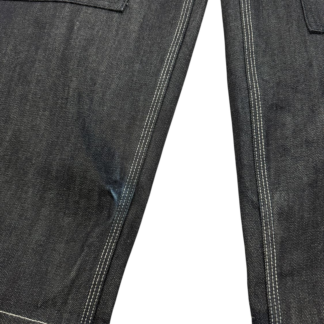 더뤡코즈 생지 더블니 데님팬츠 바지 2 상품이미지5