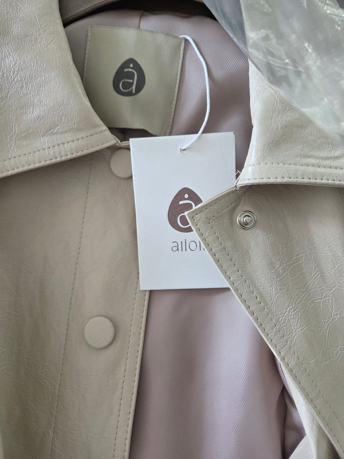 레더 자켓 새상품 Pu레더 상품이미지4