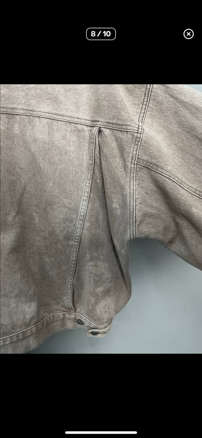 게스USA 워싱 데님 트러커 자켓 A3438 상품이미지8