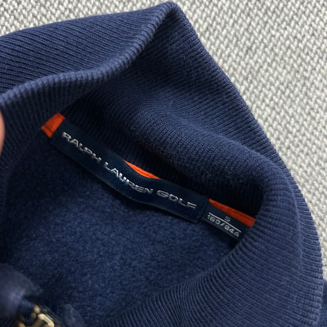 폴로 우먼스 하프집업 빅포니 맨투맨(S) 상품이미지2