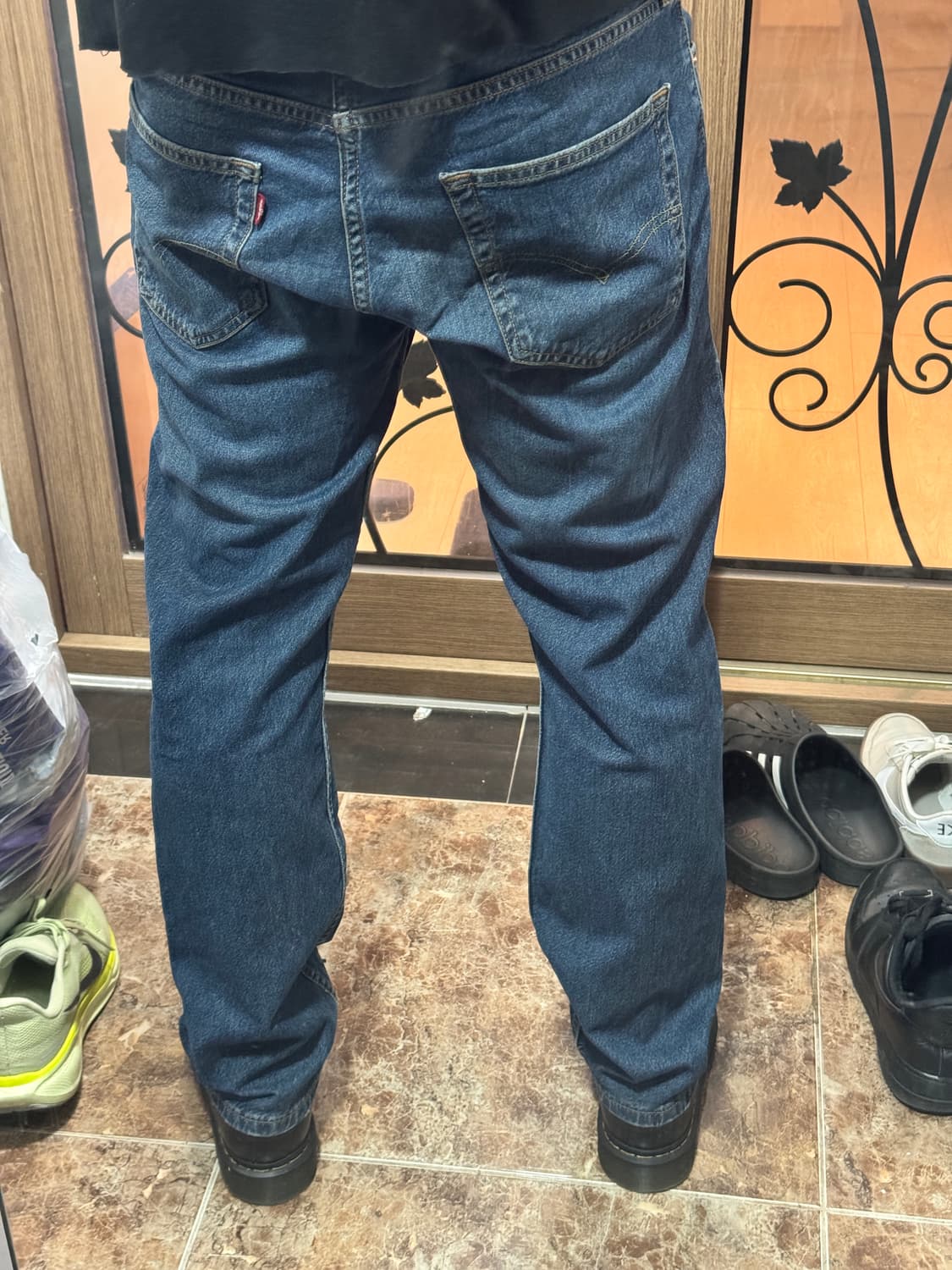 리바이스502 데님 34 / 30 (실착 사진 포함) 상품이미지4