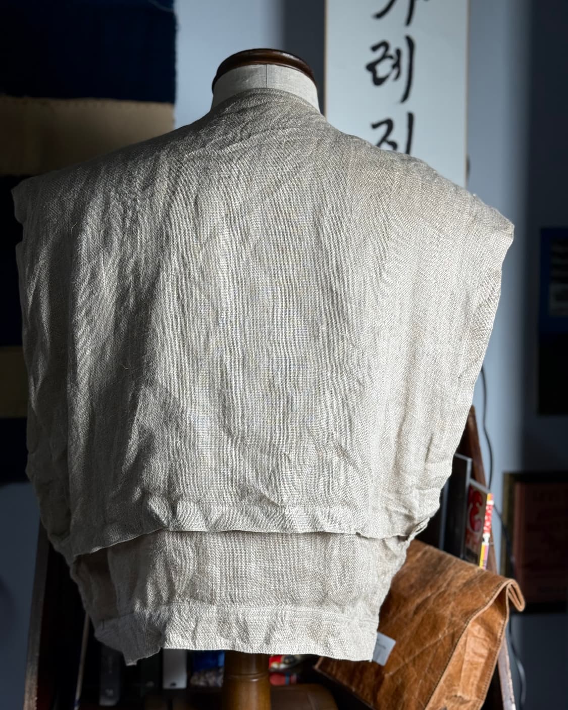 빈티지 린넨 베스트 38 상품이미지9