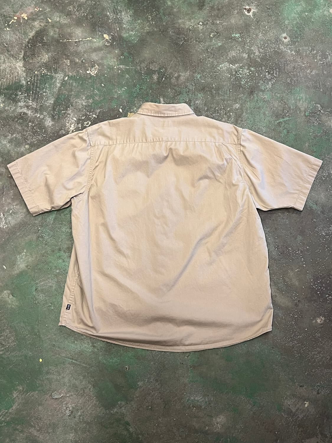[XL] 랭글러 반팔 워크 셔츠 베이지 더블포켓 셔츠 Wrangler 상품이미지8