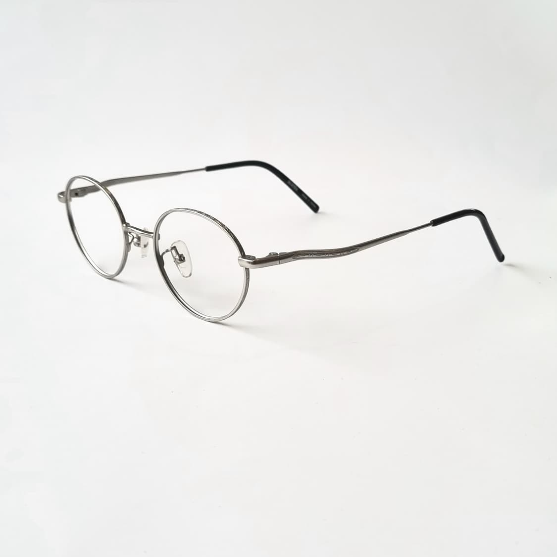 데드스탁 빈티지 원형시리즈 실버 안경테 557 상품이미지5