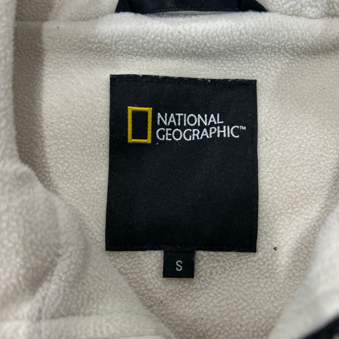 내셔널지오그래픽 뽀글이 후리스 아이보리 s 상품이미지2
