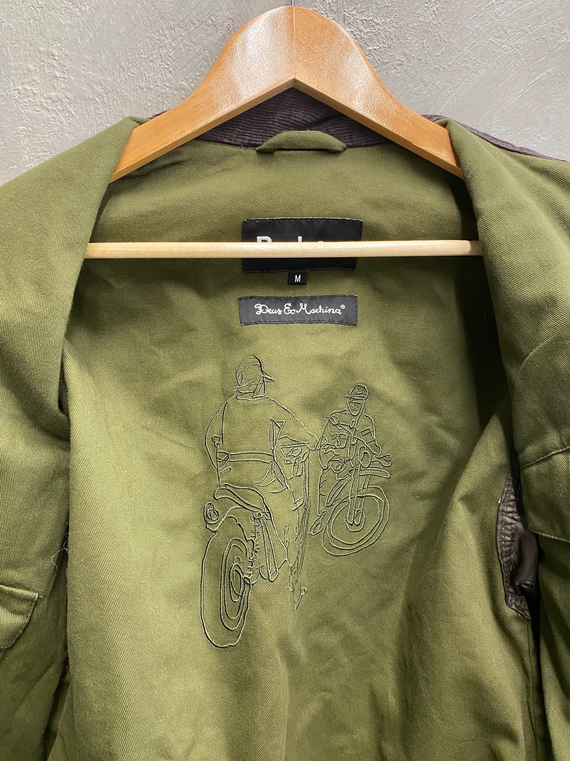 [M] Barbour x Deus 인터내셔널 왁스 자켓 상품이미지7