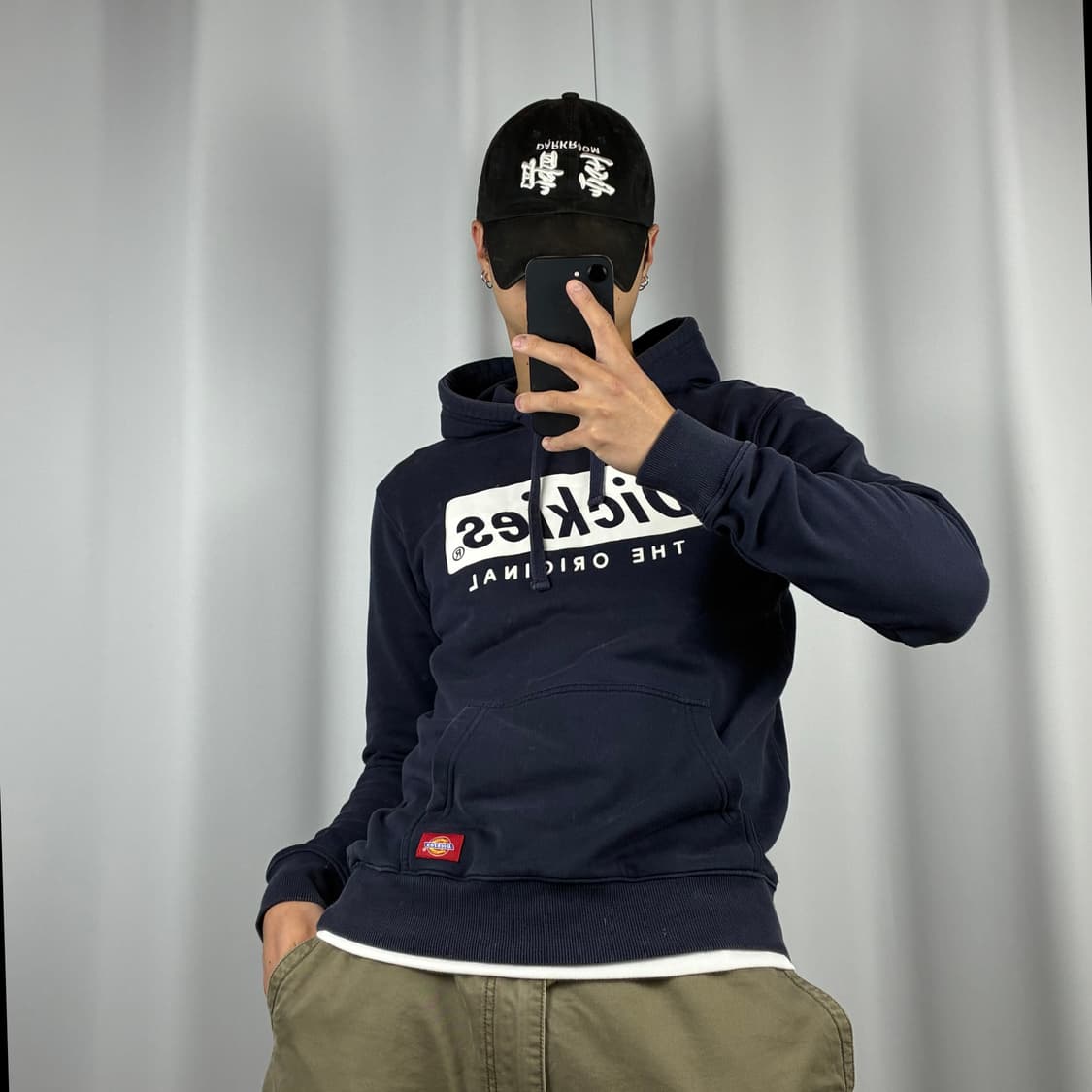 <디키즈 박스 로고 빈티지 후드티> No.1452 상품이미지2