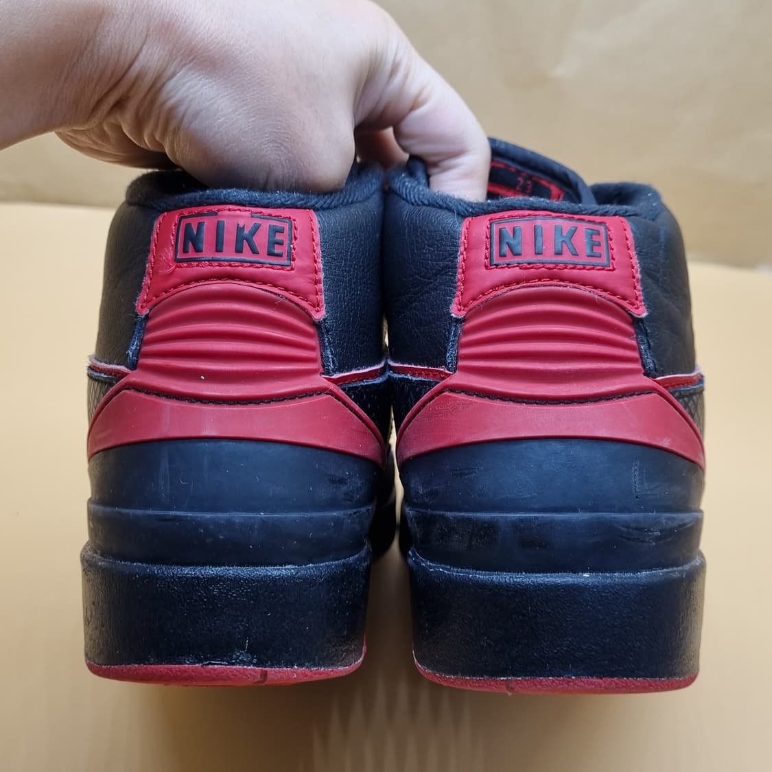 에어조던2 레트로 레드블랙 미드250 상품이미지4