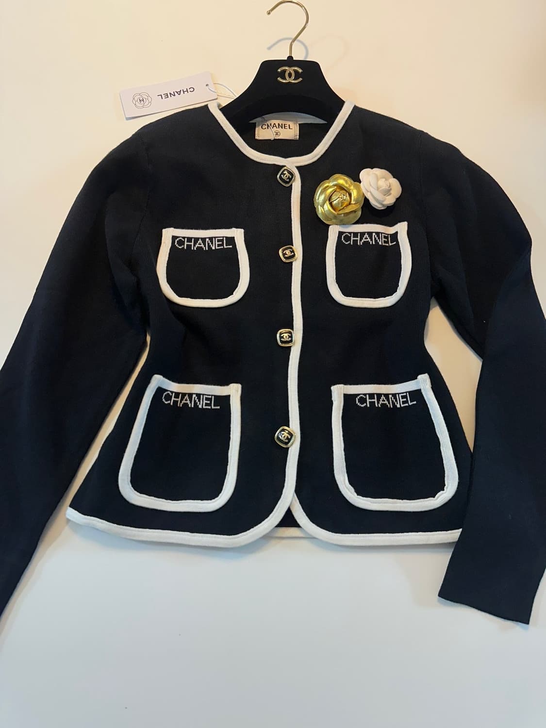 (새상품)샤넬가디건 상품이미지5