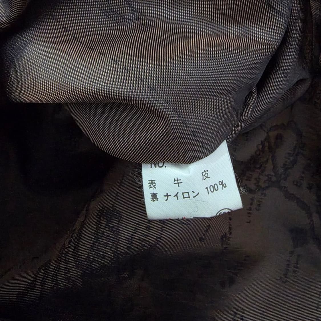 VALENTINO UOMO 90s 빈티지 레더 필드 자켓 XL 상품이미지6