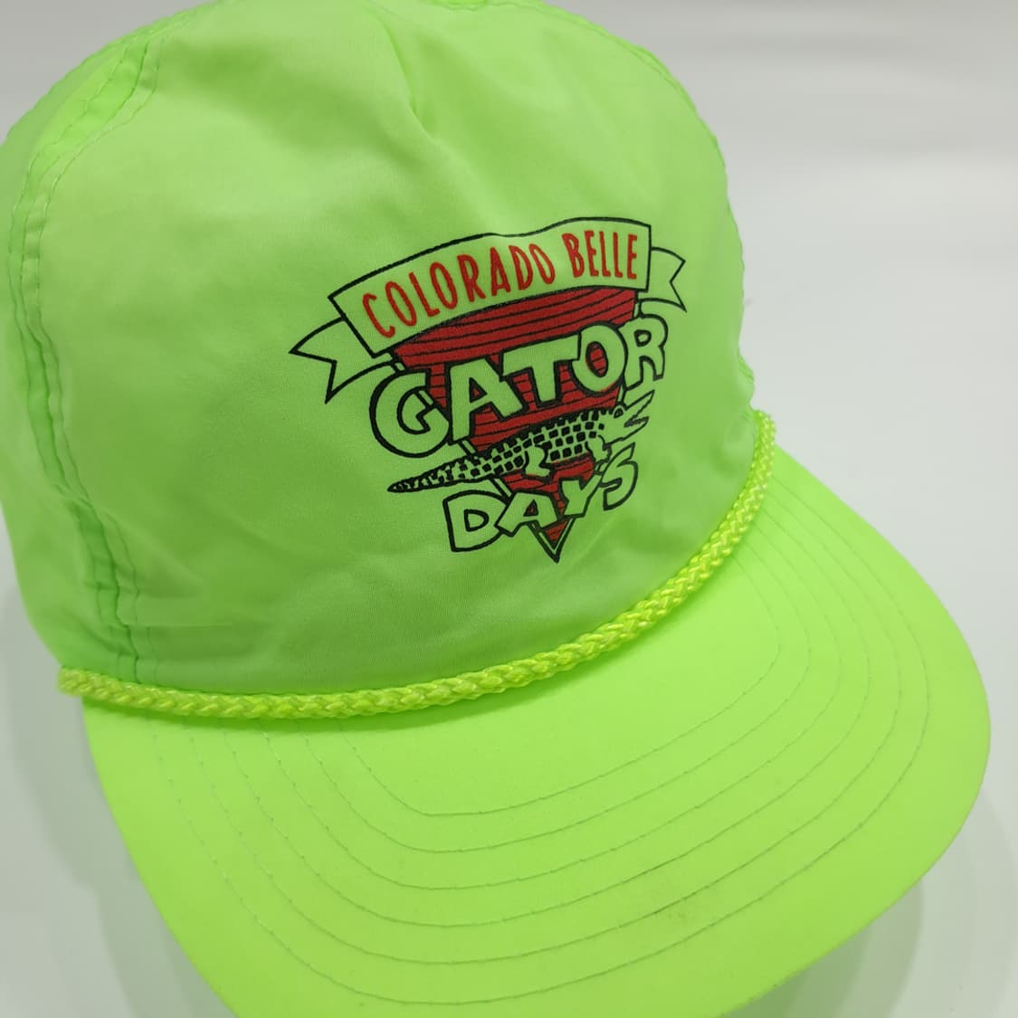 90s Gator Days 네온 로프캡 P1568 상품이미지1