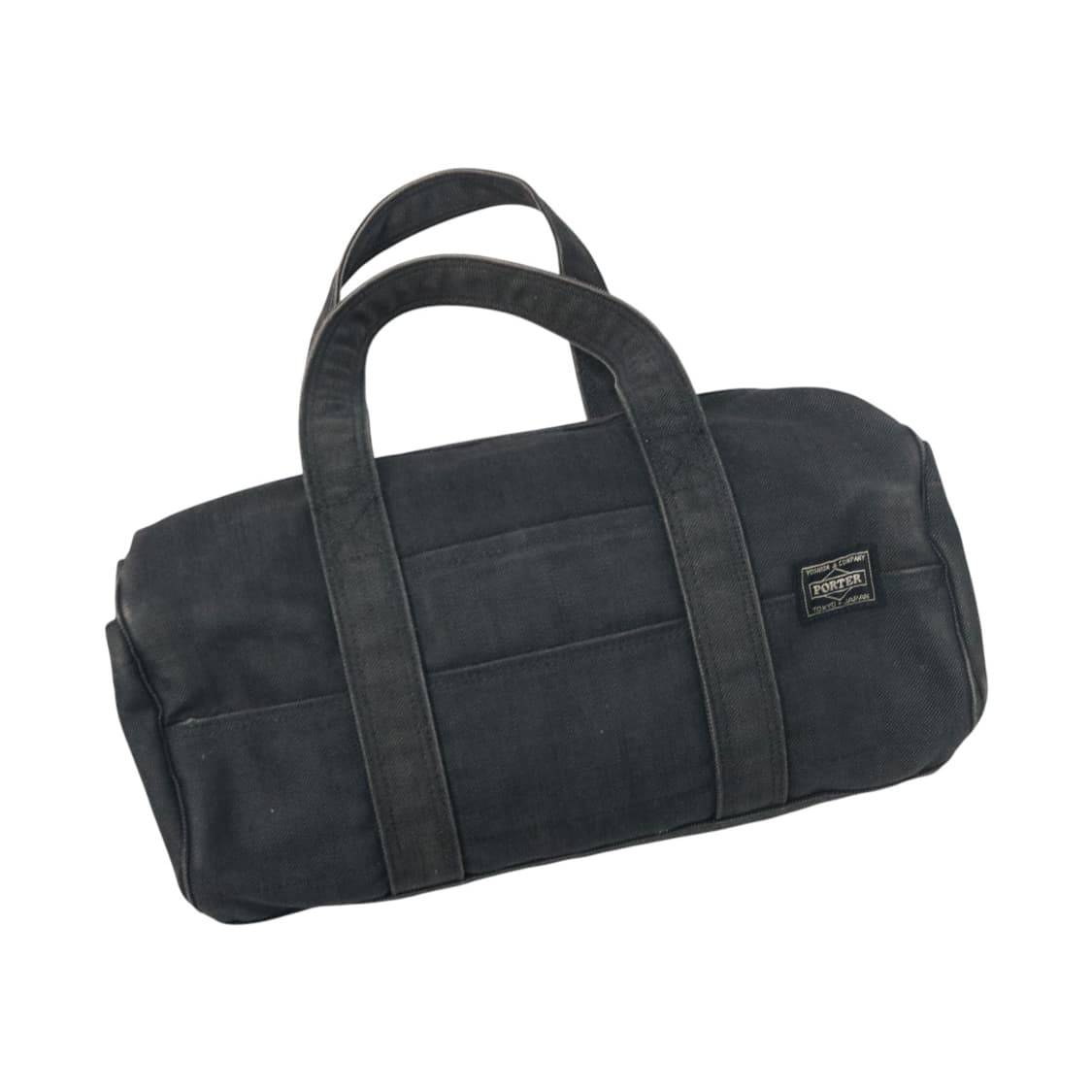 PORTER 요시다 포터 블랙 캔버스 스모키 보스턴백 상품이미지1