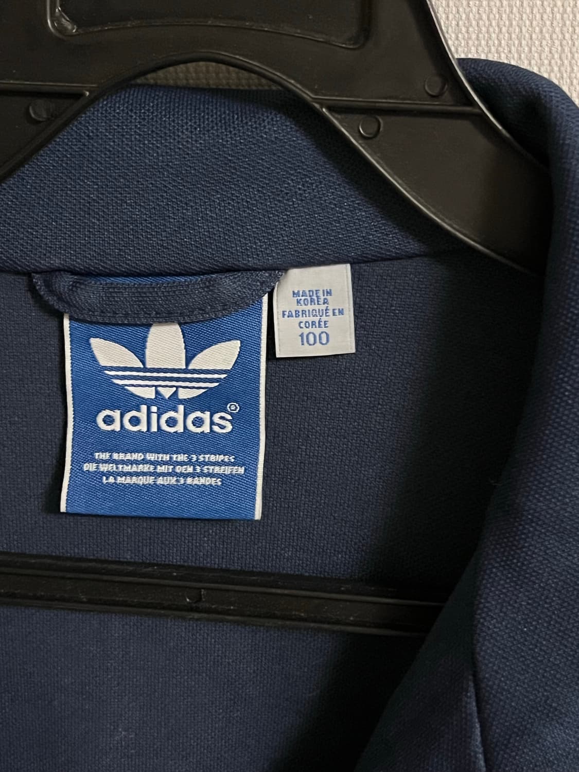 아디다스 유로파 네이비 레드 트랙탑 져지 100 상품이미지4