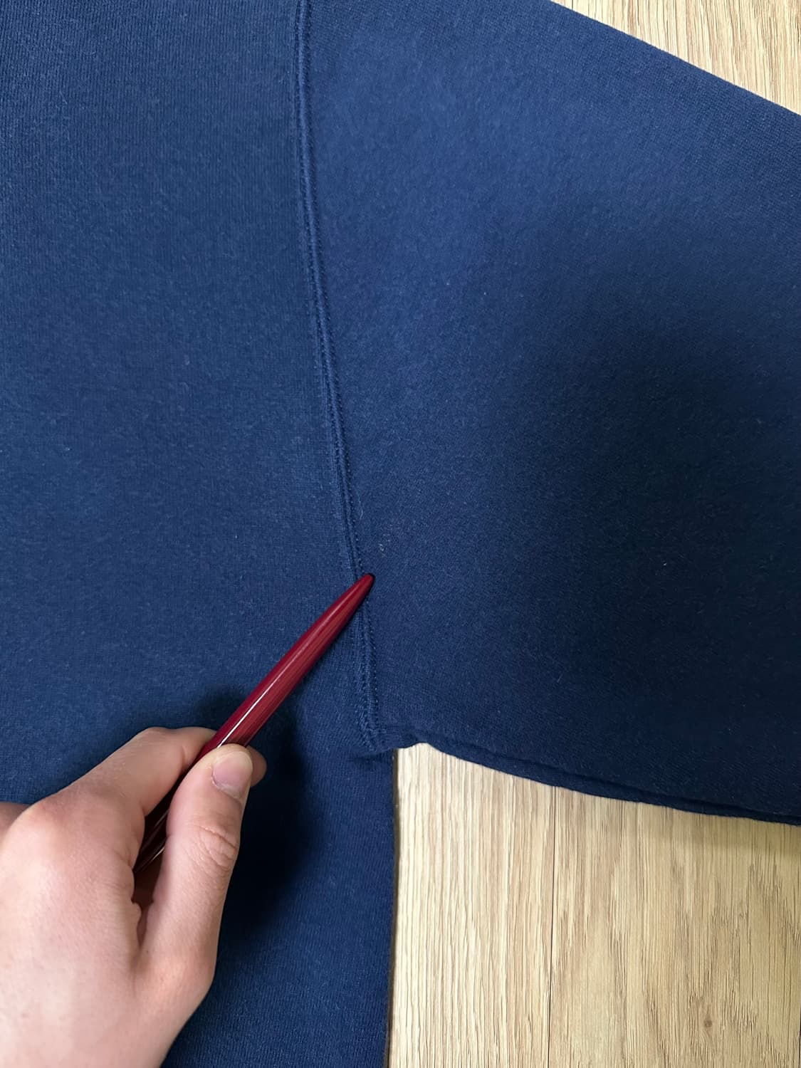 90s 빈티지 러셀 후드집업 네이비 XL USA 상품이미지7