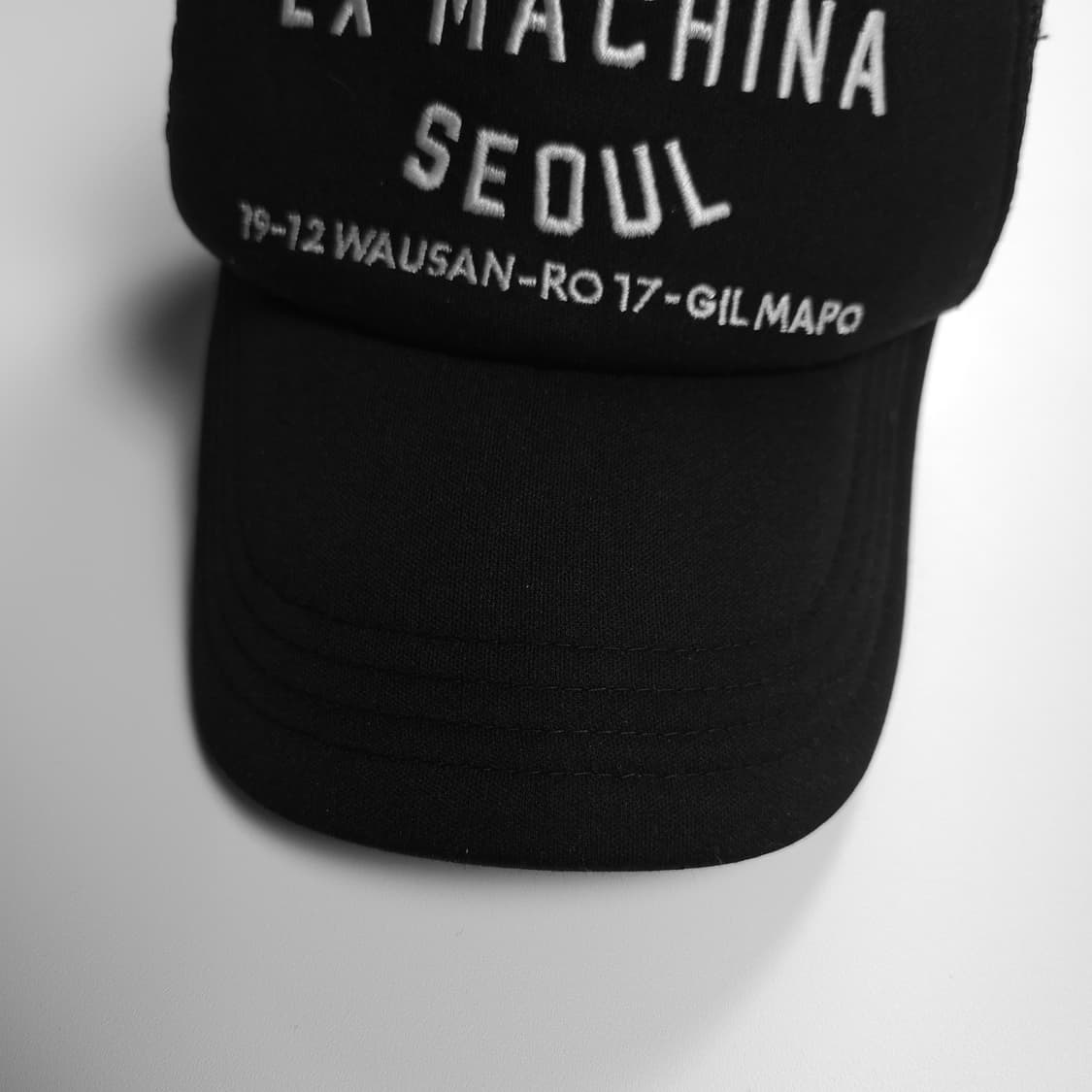 데우스 엑스마키나 서울 에디션 메쉬 볼캡 블랙 (OS) 상품이미지2