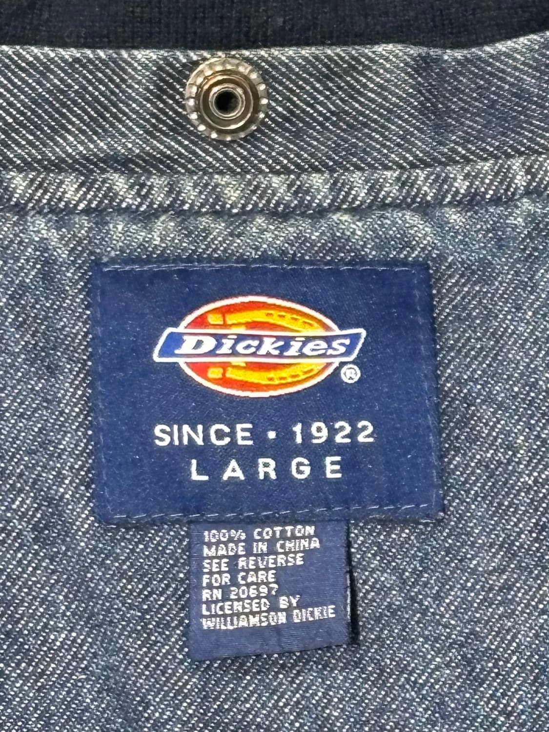 디키즈 오버핏 데님 워크자켓 상품이미지6