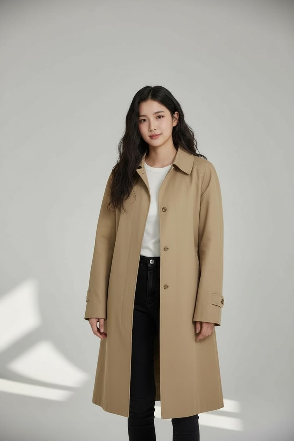 버버리 베이지 트렌치 코트 자켓 L 상품이미지1