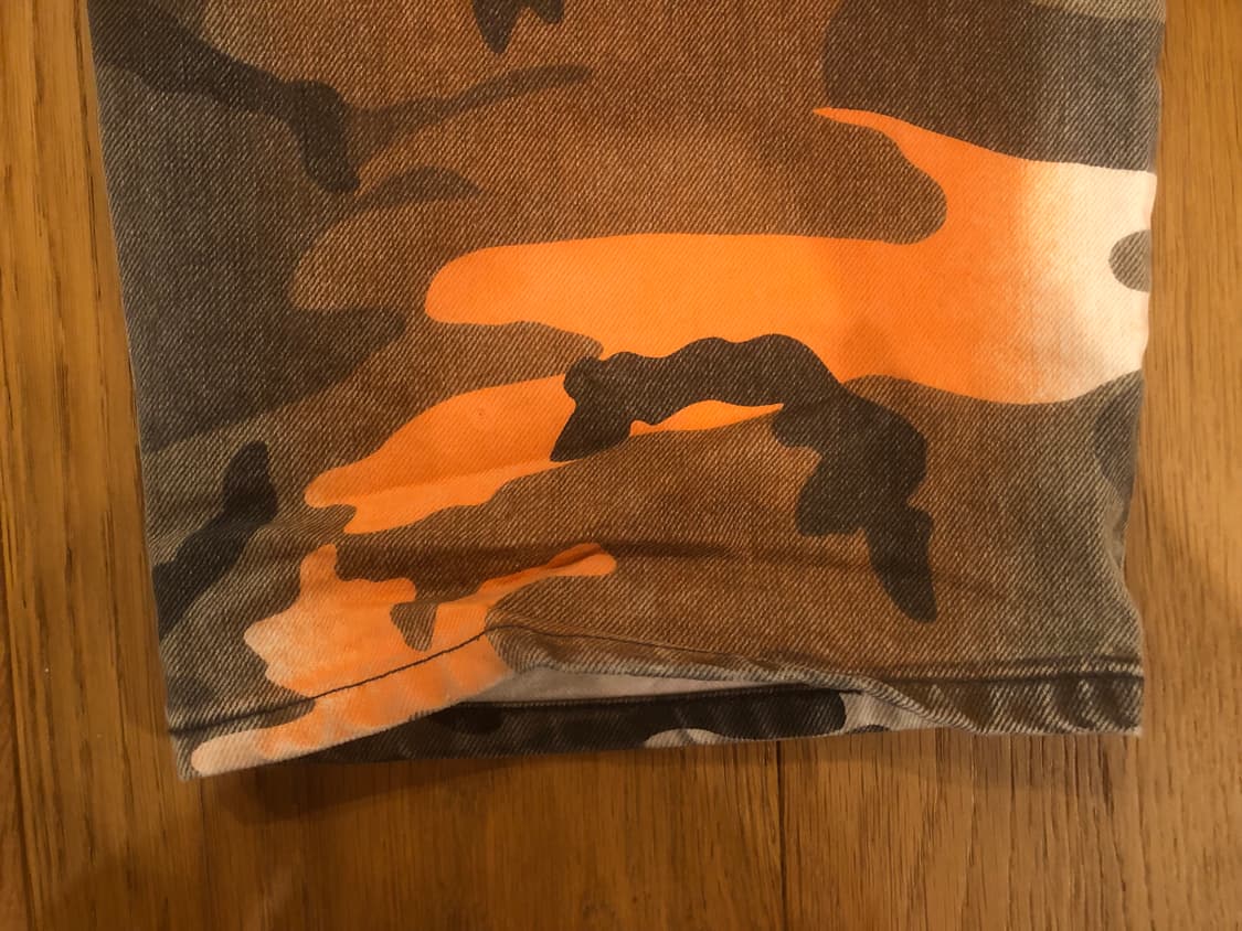 Stussy orange camo 32 상품이미지4