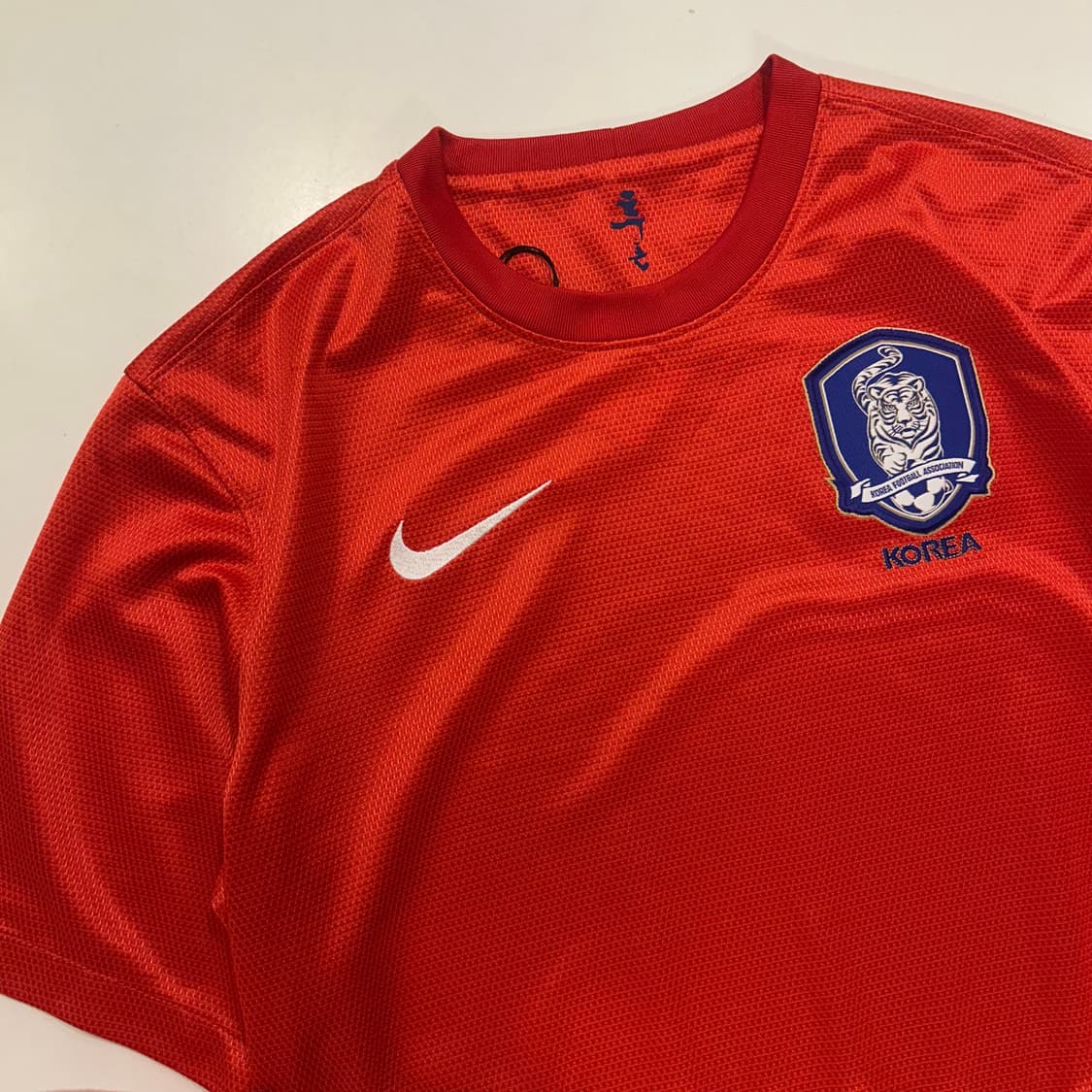 [M] 나이키 대한민국 축구 국가대표팀 레드 유니폼 B83 상품이미지3