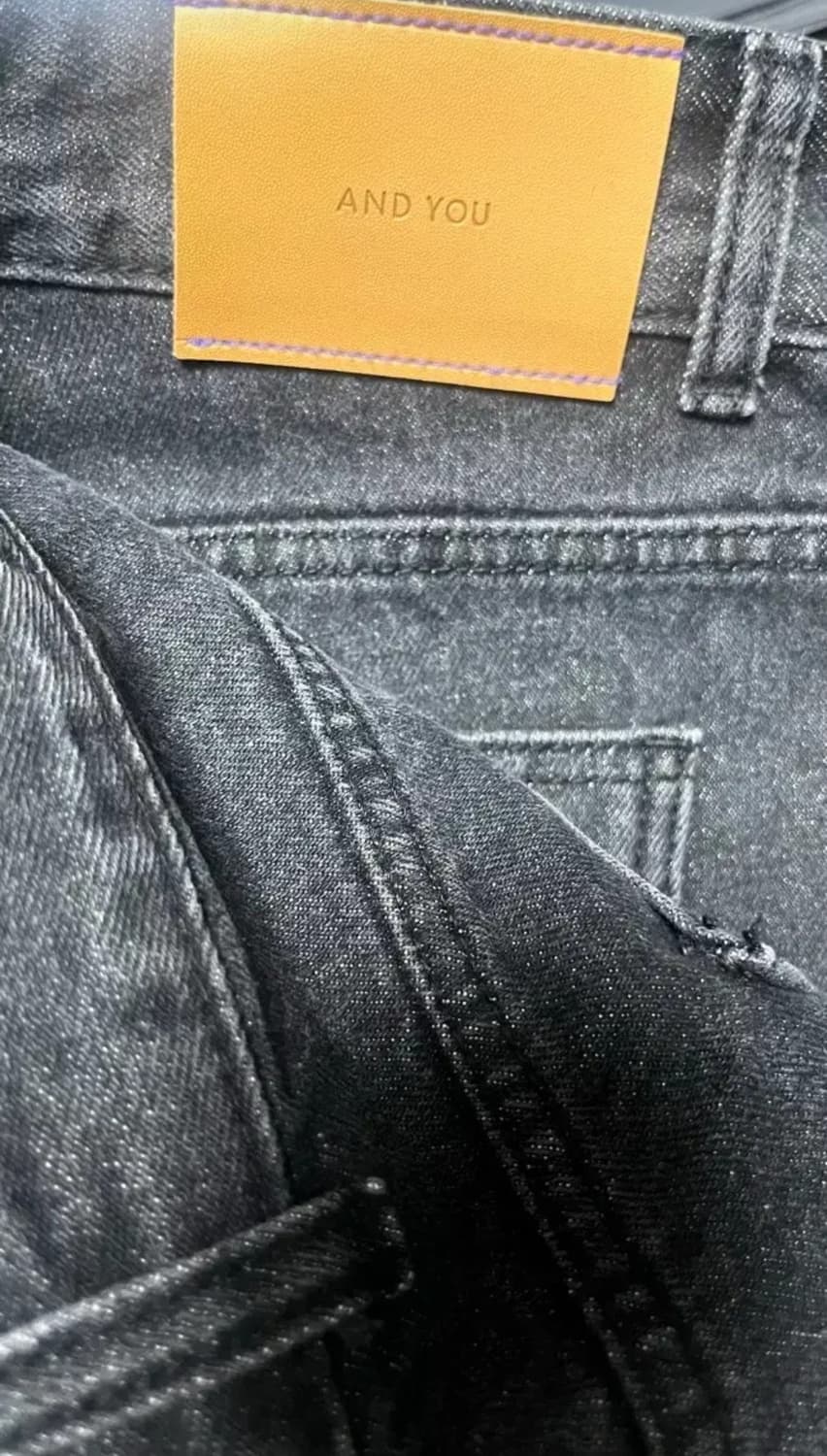 앤유 나이보더빈티지워싱데님 상품이미지4