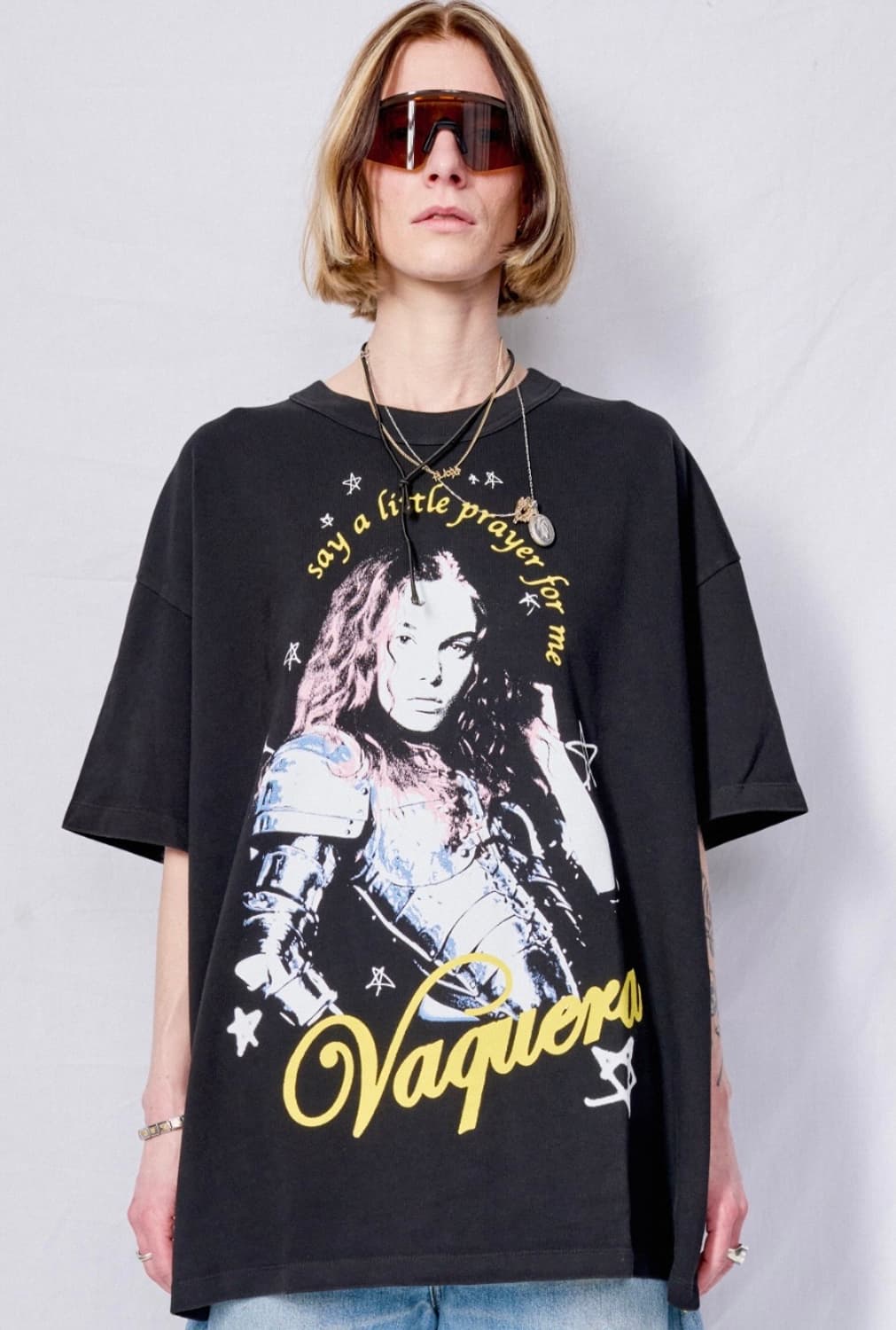Vaquera 바퀘라 Joan of Arc 잔다르크 티셔츠 상품이미지1