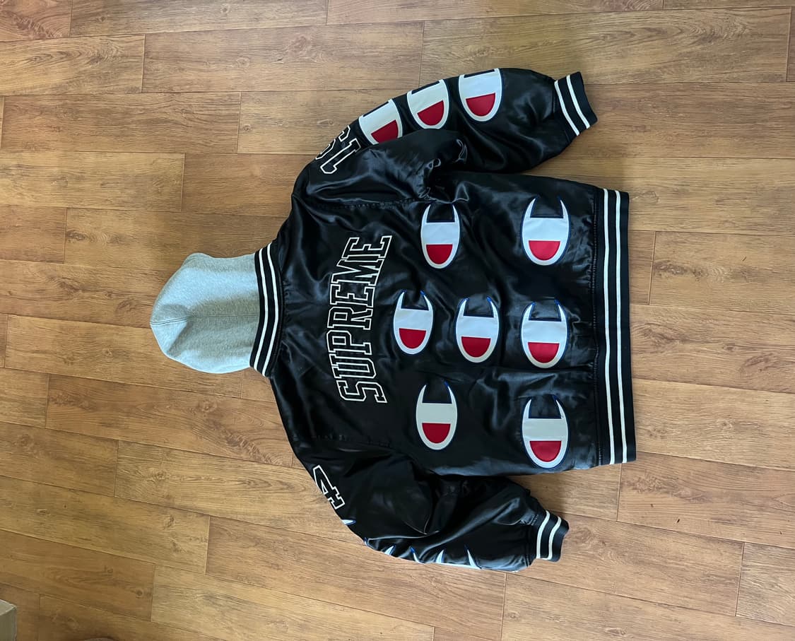 슈프림 챔피온 콜라보 바시티 자켓 상품이미지1