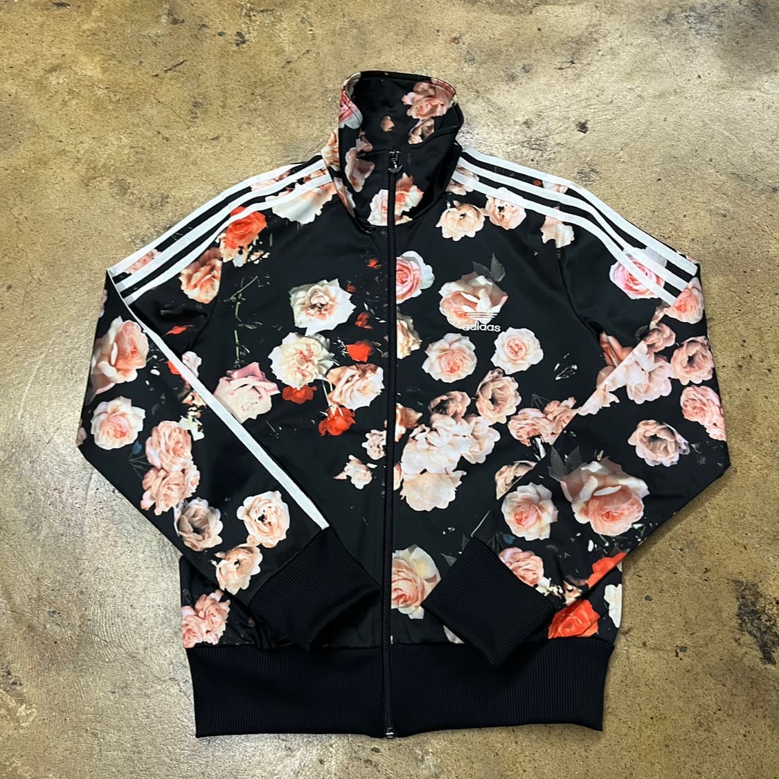 [정품/100] 아디다스 플라워 후드 져지 트랙탑 b16 상품이미지2