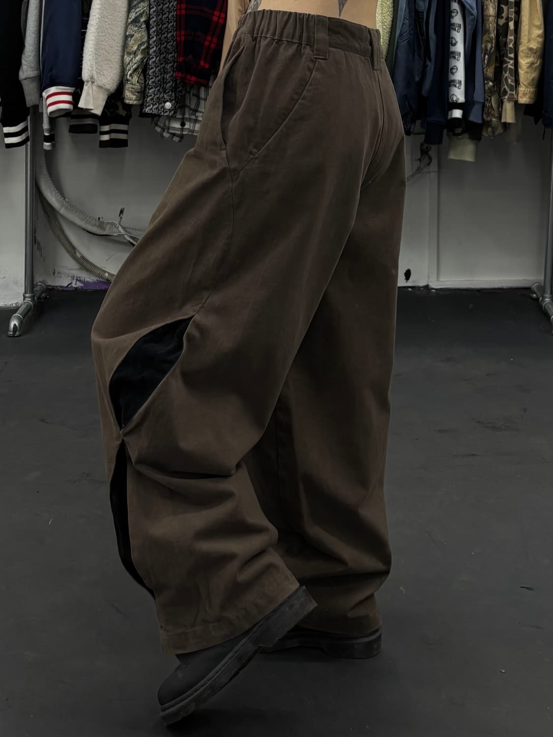 Lores 절개 코튼 팬츠 상품이미지2