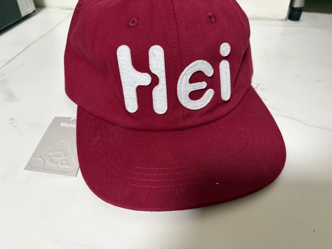 [새상품] 하이산 Hei 로고 펠트캡 상품이미지3