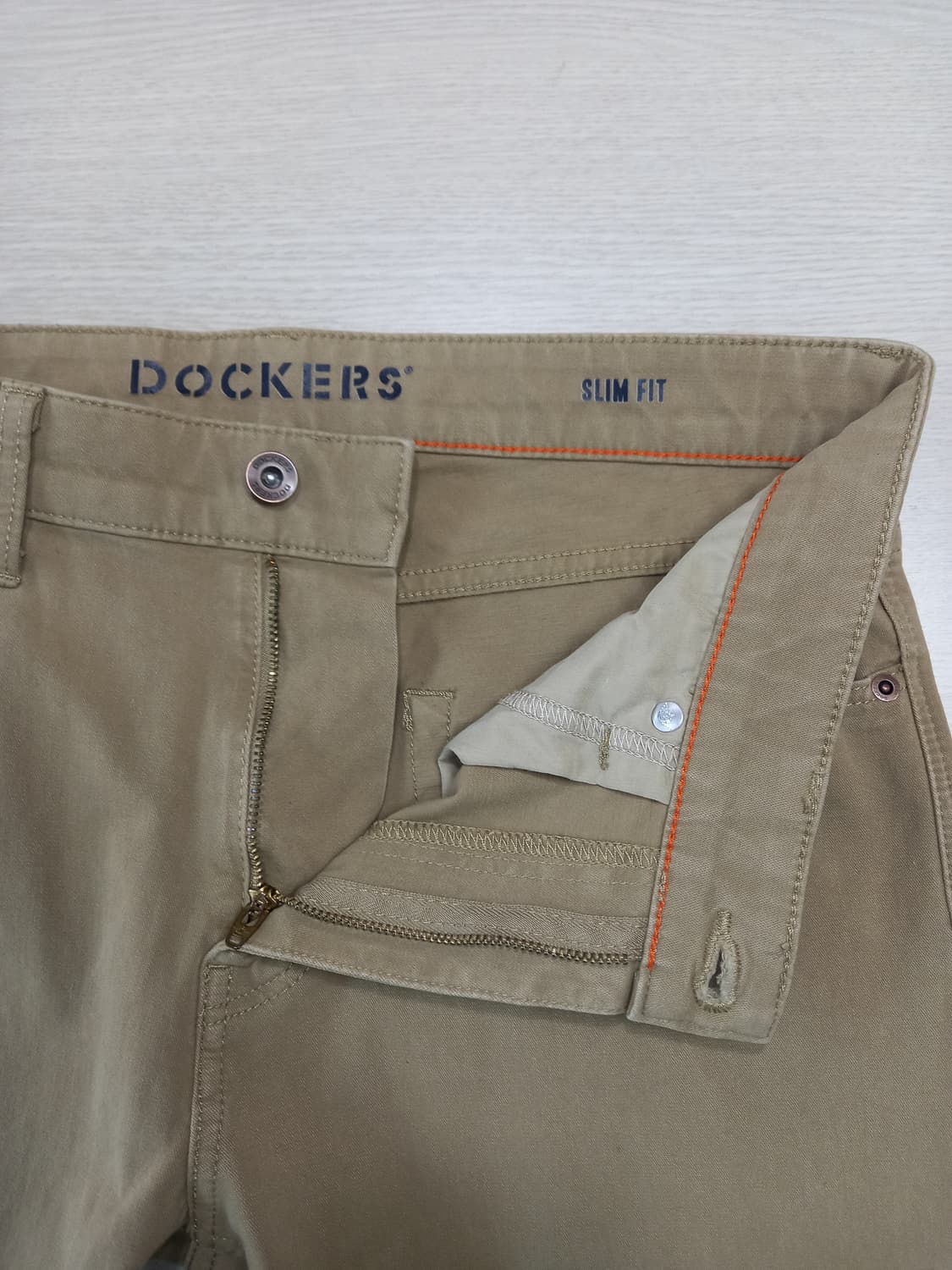 30 DOCKERS 스판 슬림일자 치노 베이지 30-250 상품이미지6