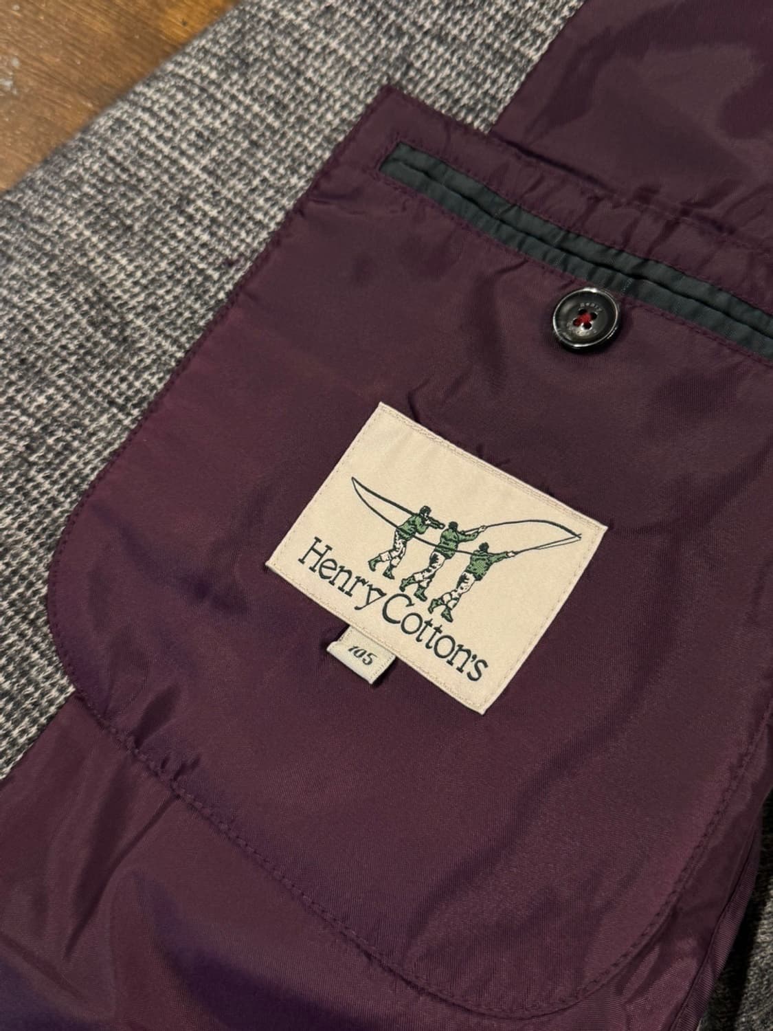 헨리코튼 플란넬 자켓 100 상품이미지9