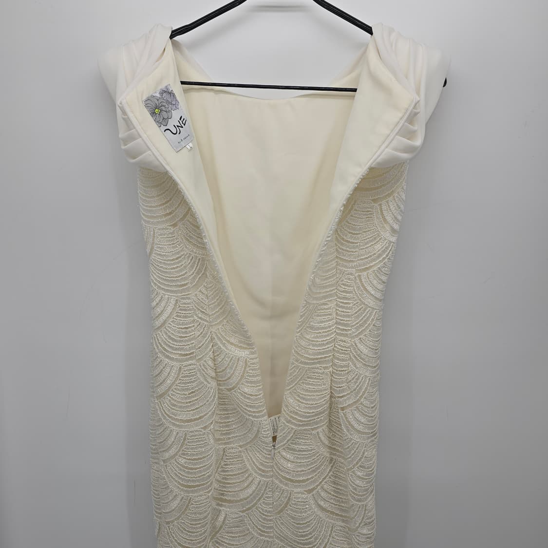 UNE 웨딩 원피스 / 아이보리 레이스 드레스 상품이미지6