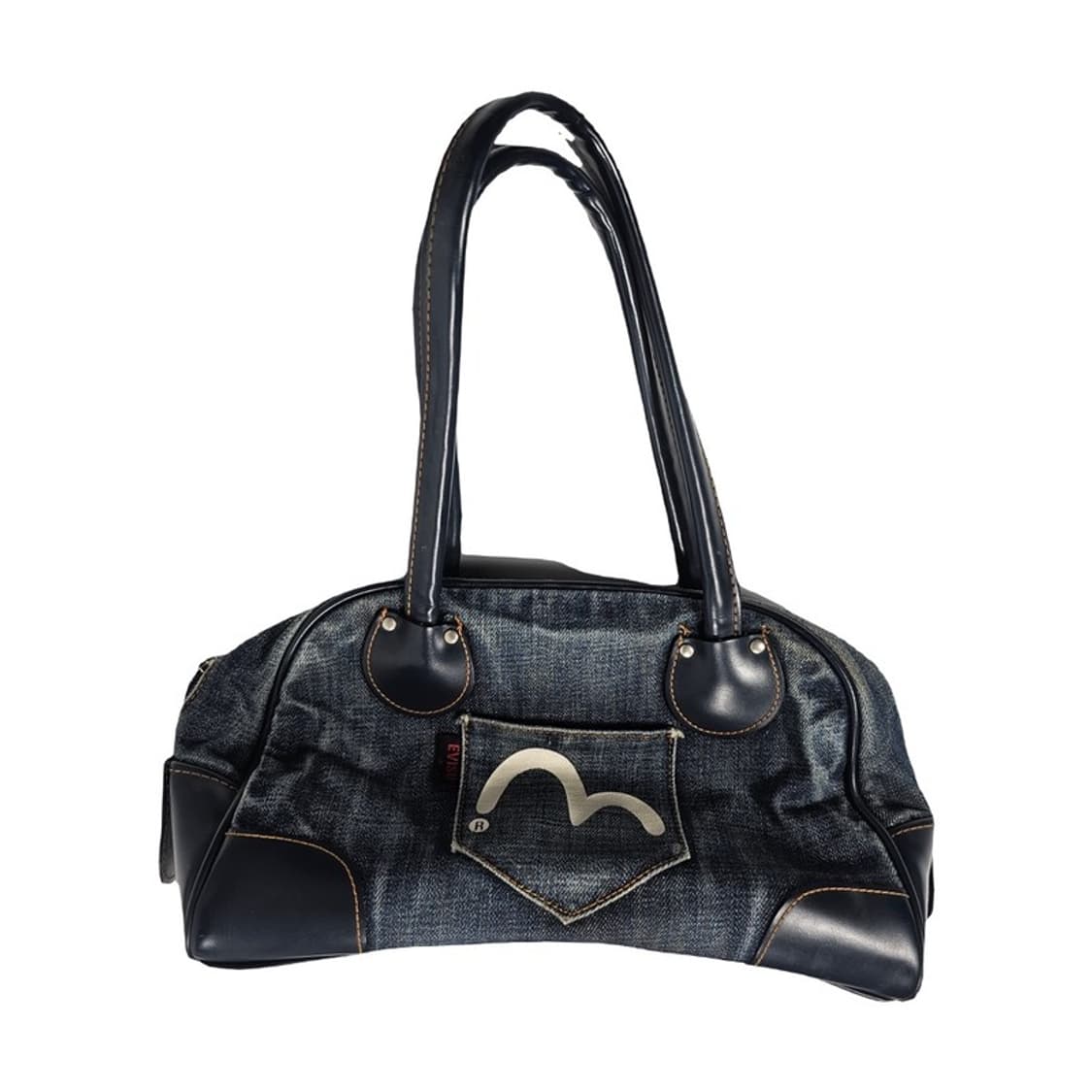 에비수 빈티지 데님 숄더 상품이미지1