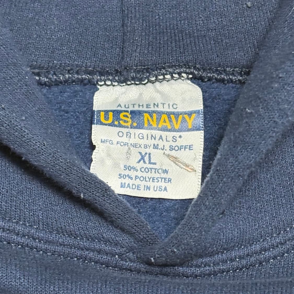 🇺🇸 90s Navy Military  후드 상품이미지4